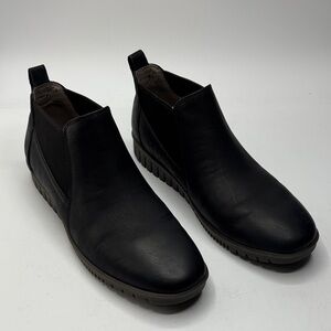 Dansko Women’s Size 7.5 (EU 38) Louisa Black Leather Cushion Insole Ankle Bootie